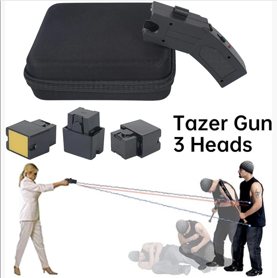 Taser Gun With 3pc Curtis