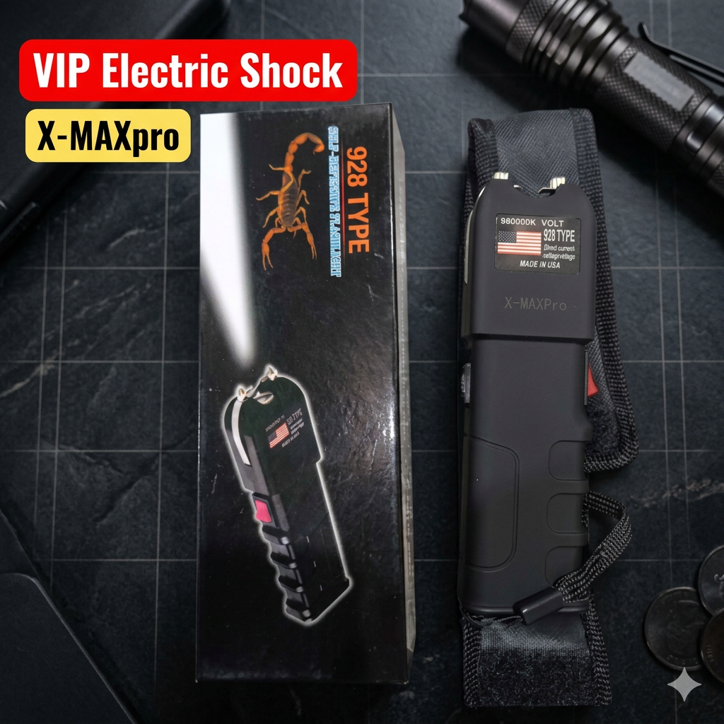 VIP X-MAXpro 980000w Ultrahigh Voltage Electric Shock Taser Marching Gan